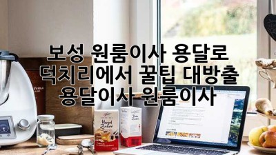 보성 원룸이사, 용달로 🚚💨 덕치리에서 꿀팁 대방출! #용달이사 #원룸이사